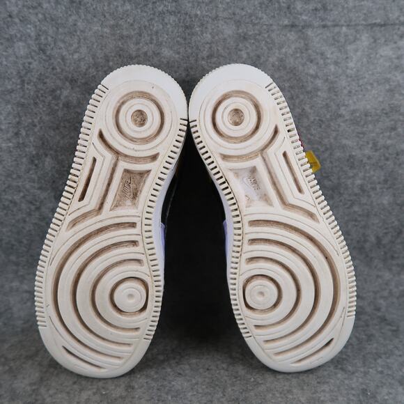 Nike Shoes Womens 5 Casual Sneakers AF1 Air Force 1 Shadow Dark Sulfur Trainers - Picture 11 of 14